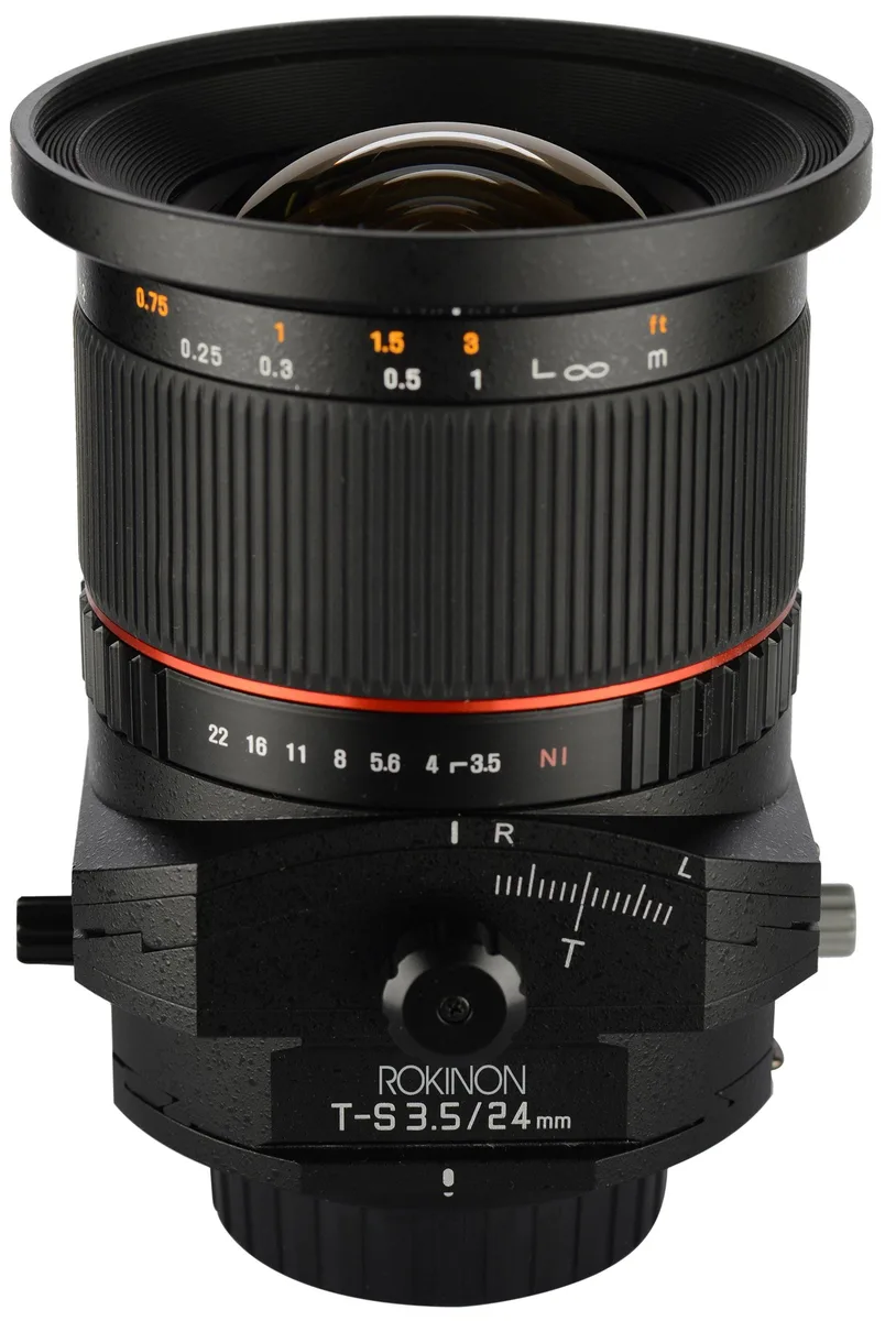 Rokinon Rokinon TSL24M-N 24mm f/3.5 Tilt-Shift Lens Nikon F — product photo