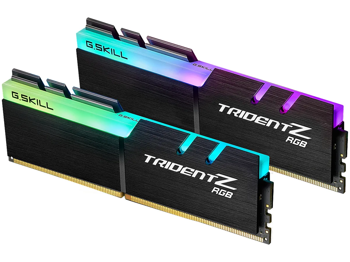 G.SKILL G.SKILL F4-4000C18D-32GTZR TridentZ RGB 32GB (2 x 16GB) DDR4 4000 CL18 desktop RAM — product photo