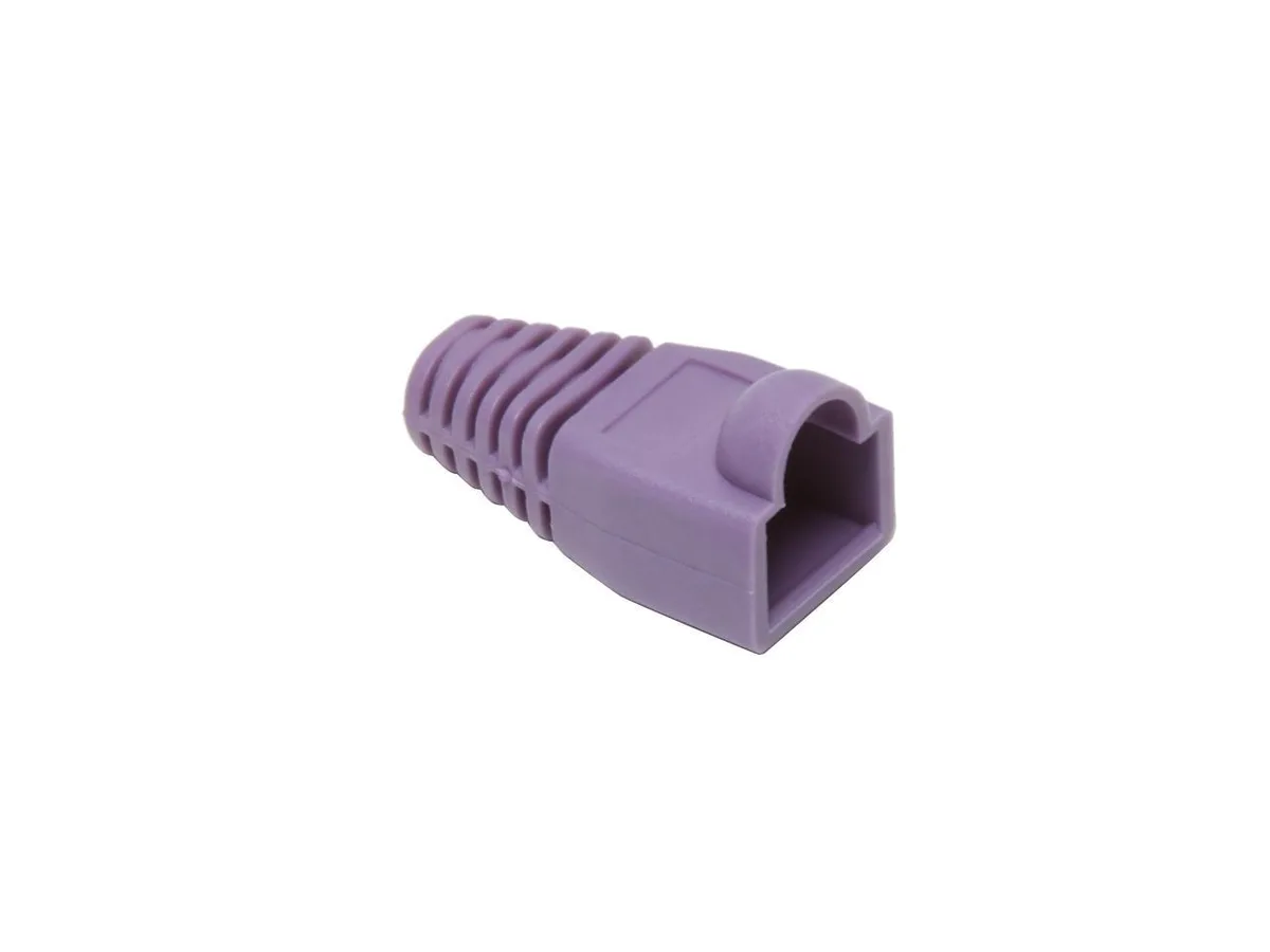 sakose sakose C6BOOT-P Purple Snagless RJ45 Boots 50-Pack — product photo