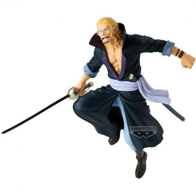 Banpresto Banpresto 71191 One Piece Battle Record Silvers Rayleigh action figure 6.3 inches — product photo