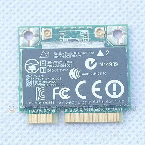 SSP Tech LTD SSP Tech LTD Realtek RTL8188CEB8 Wi-Fi adapter 2.4 802.11n HP 4530S CQ57 602640-001 602993-001 — product photo