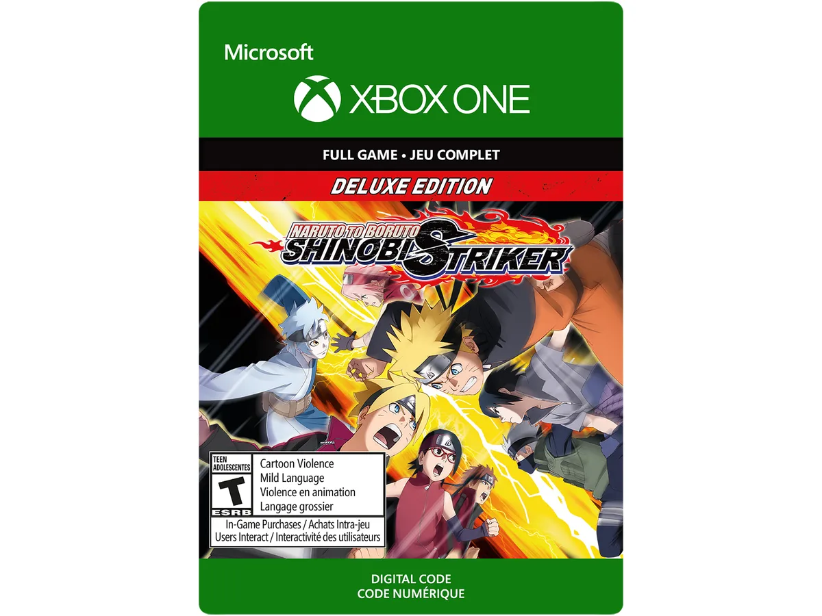 Bandai Namco Entertainment America Inc Bandai Namco G3Q-00539 Naruto to Boruto Shinobi Striker Deluxe downloadable game — product photo