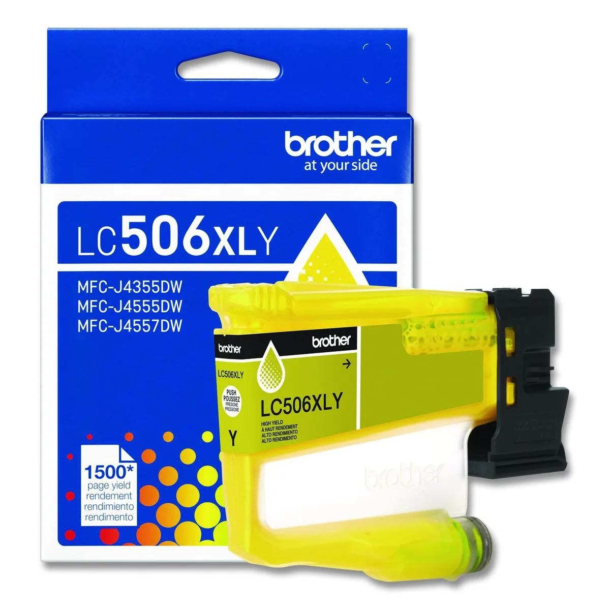 Brother Brother LC506XLYS High Yield Yellow Ink Cartridge — product photo
