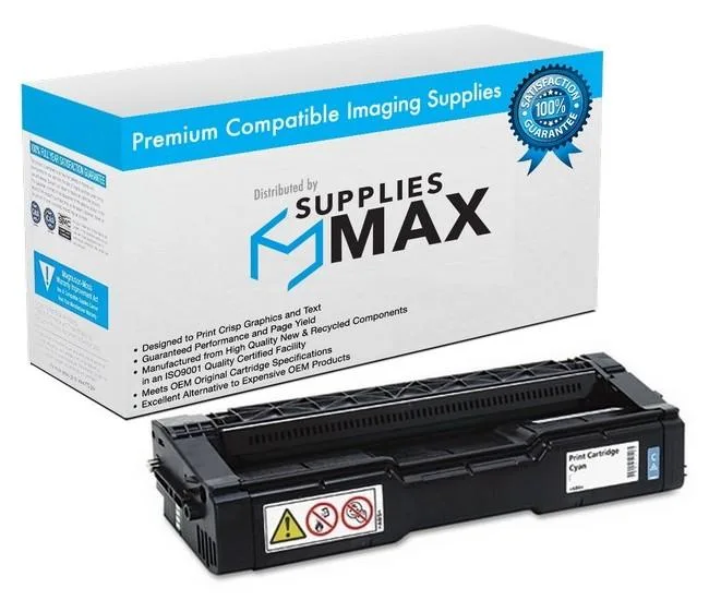 SuppliesMax SuppliesMax GST408337 Cyan toner cartridge 6300 pages — product photo