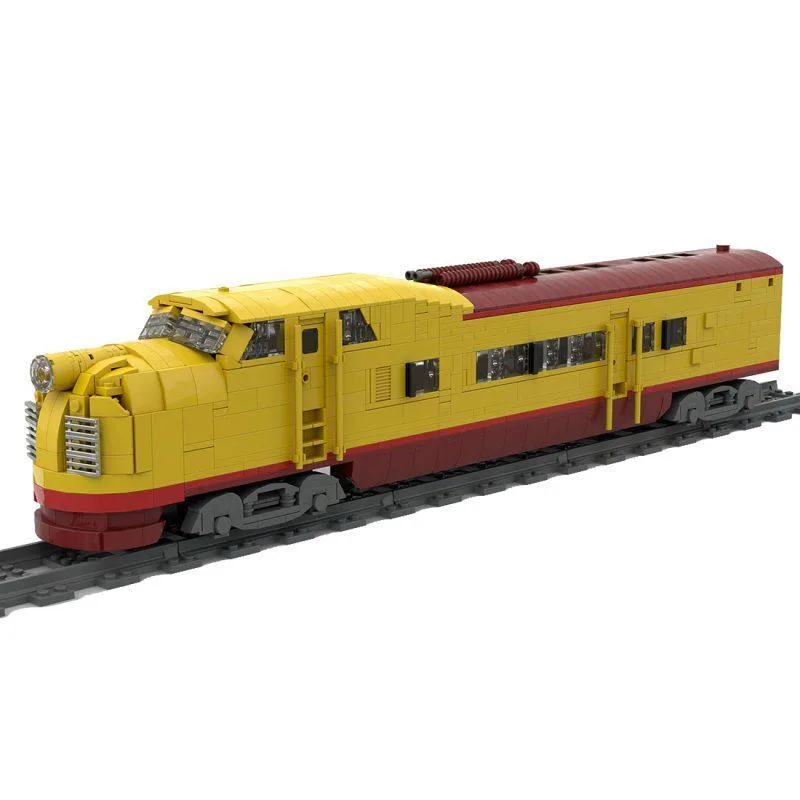 ZITIANYOUBUILD ZITIANYOUBUILD MOC-97193 8wide UP M10005 A-Unit Locomotive 1285+ Parts Educational — product photo