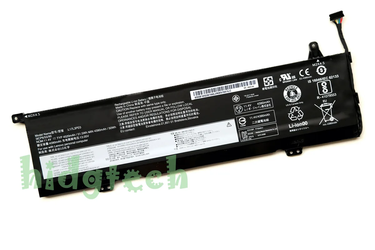 Beisite Beisite L17C3PE0 L17L3PE0 51.5Wh laptop battery for Lenovo Yoga 730-15 — product photo