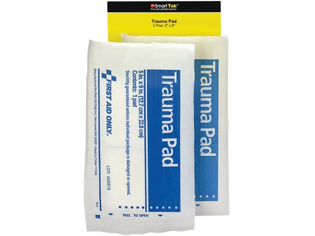 First Aid Only First Aid Only FAE6024 SmartCompliance Refill Trauma Pad safety — product photo