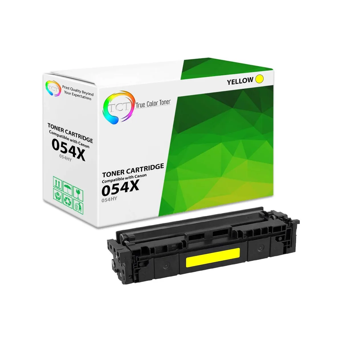True Color Toner True Color Toner 054HY Yellow High Yield Toner Cartridge 2300 Pages — product photo