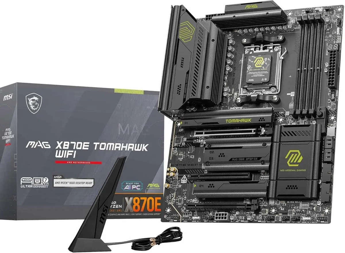 MSI MSI MAG X870E TOMAHAWK WIFI ATX AMD motherboard — product photo