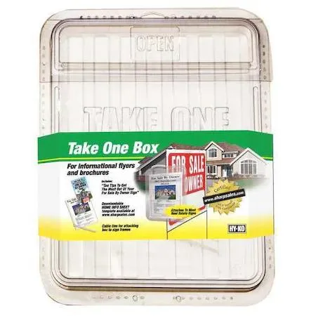 HY-KO PRODUCTS HY-KO PRODUCTS 22131 Brochure Holder Gray 15 in PK3 — product photo