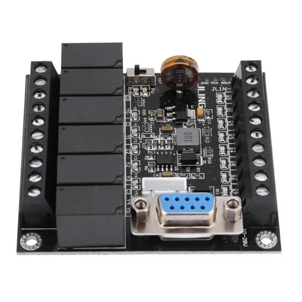 Graviton Graviton FX1N-14MR 24V PLC Relay Controller Board Black — product photo