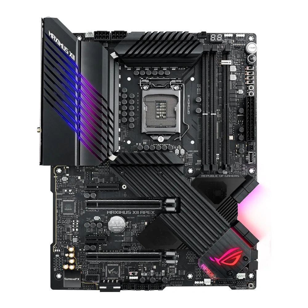 ASUS ASUS ROG MAXIMUS XII APEX Z490 LGA 1200 ATX Intel motherboard — product photo