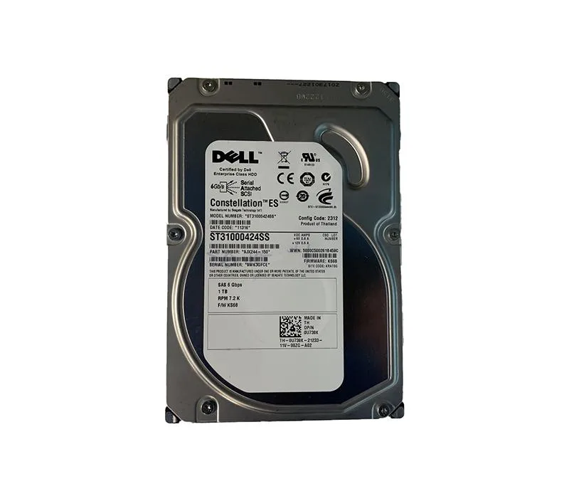 Seagate Seagate Constellation ES 1TB 7200RPM SAS 6Gb/s 16MB Cache 3.5-inch internal hard drive — product photo