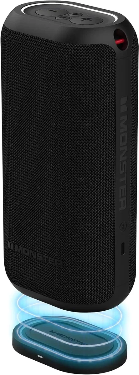 Monster Monster DNA MAX Portable Audio 360° 20h IP67 Qi Bluetooth 5.2 Black — product photo