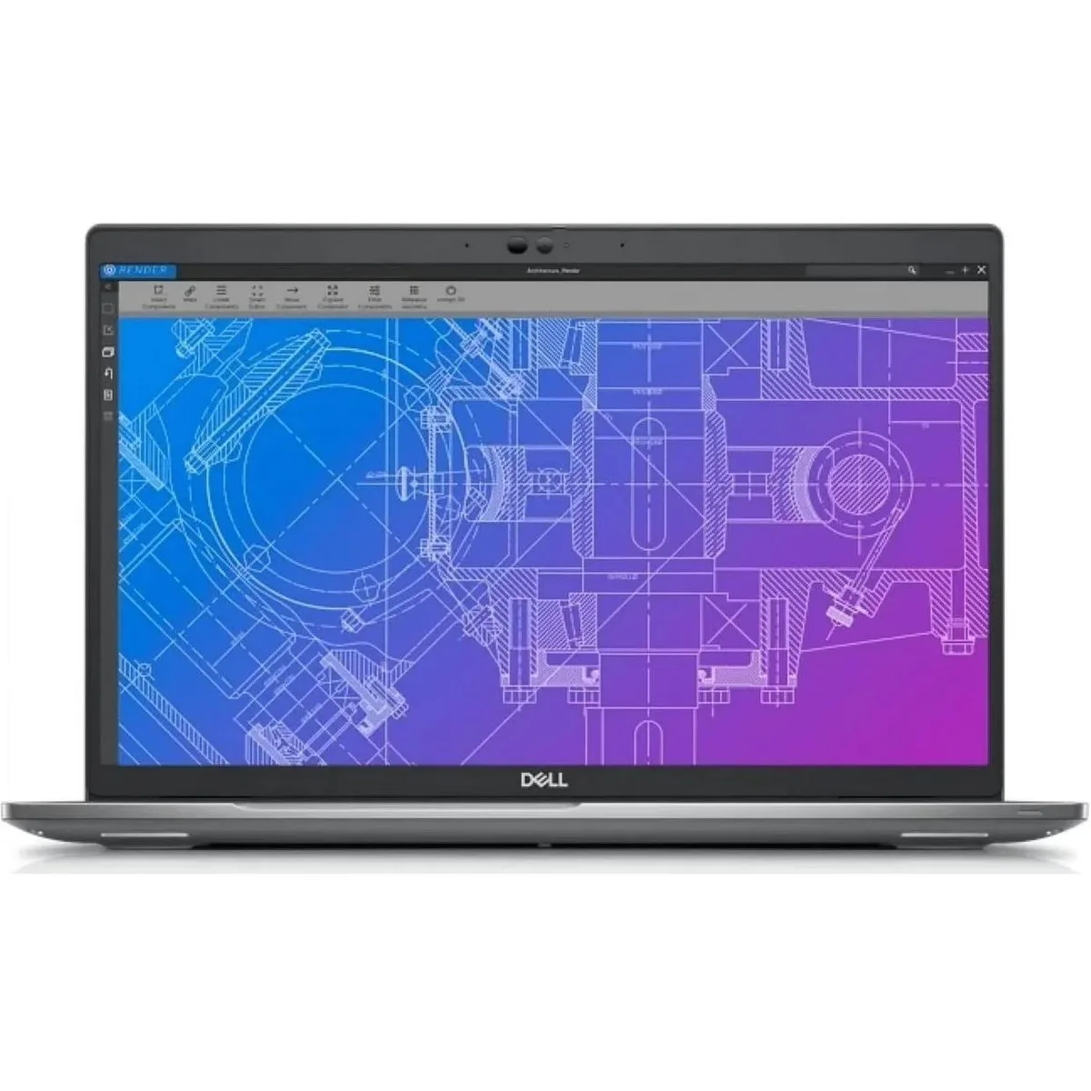 DELL Dell Precision 3570 laptop Intel Core i5-1245U 16GB 256GB Nvidia Quadro T550 15.6 FHD — product photo