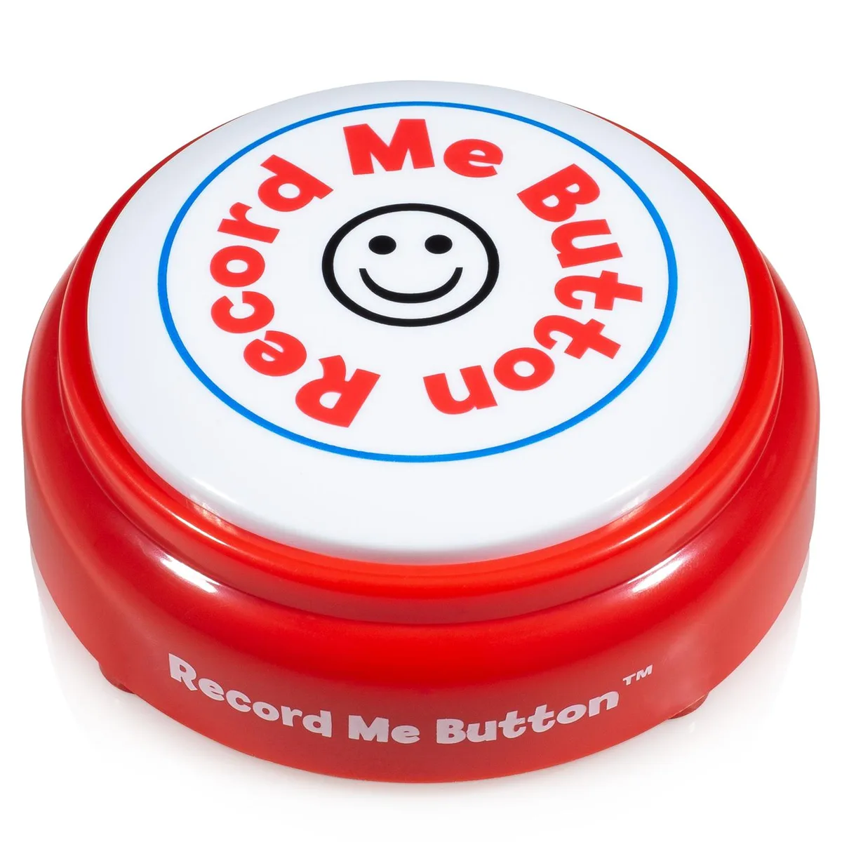 Awesome buttons Awesome buttons Record Me Button Racy Red 30s — product photo