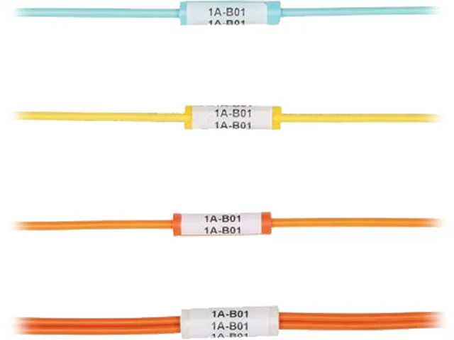 Panduit Panduit NWSLC2-2Y-AQ cable identification sleeve aqua 2" 100-pack — product photo