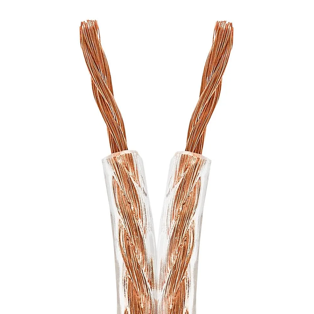 CMPLE CMPLE 16AWG Clear Speaker Wire Cable 50ft — product photo