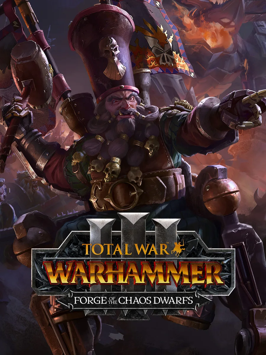 Sega Sega 75754 Total War Warhammer III Forge of the Chaos Dwarfs DLC downloadable game — product photo