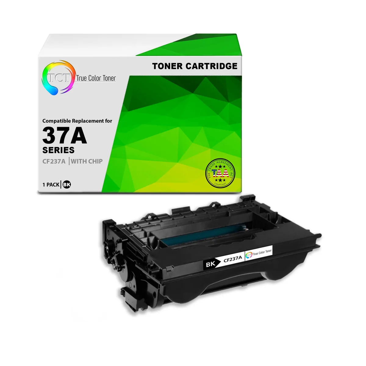 True Color Toner True Color Toner CF237A Black Toner Cartridge 11000 Pages — product photo