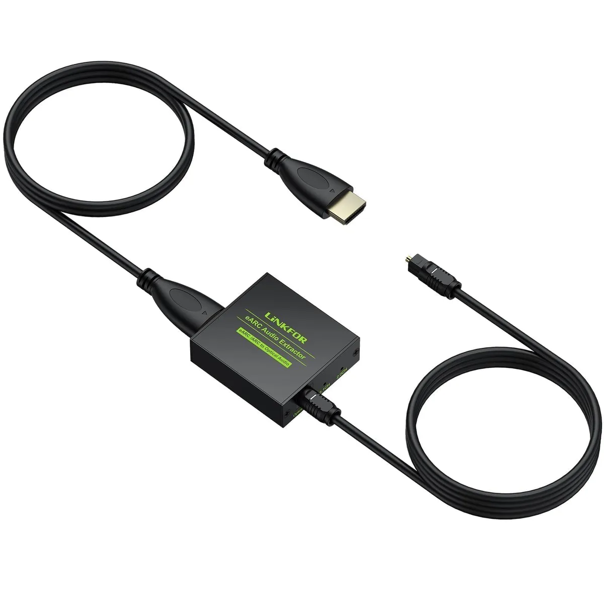 LiNKFOR XUNULK110 eARC Audio Extractor, 2.1M Cable, 192kHz — product photo