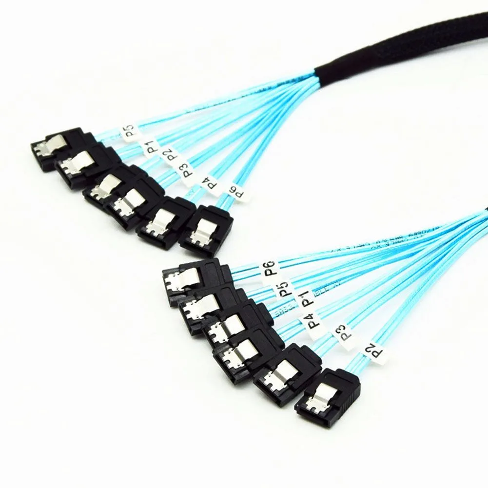 weastlinks weastlinks SAS Cable 6 SATA to 6 SATA 0.5m — product photo