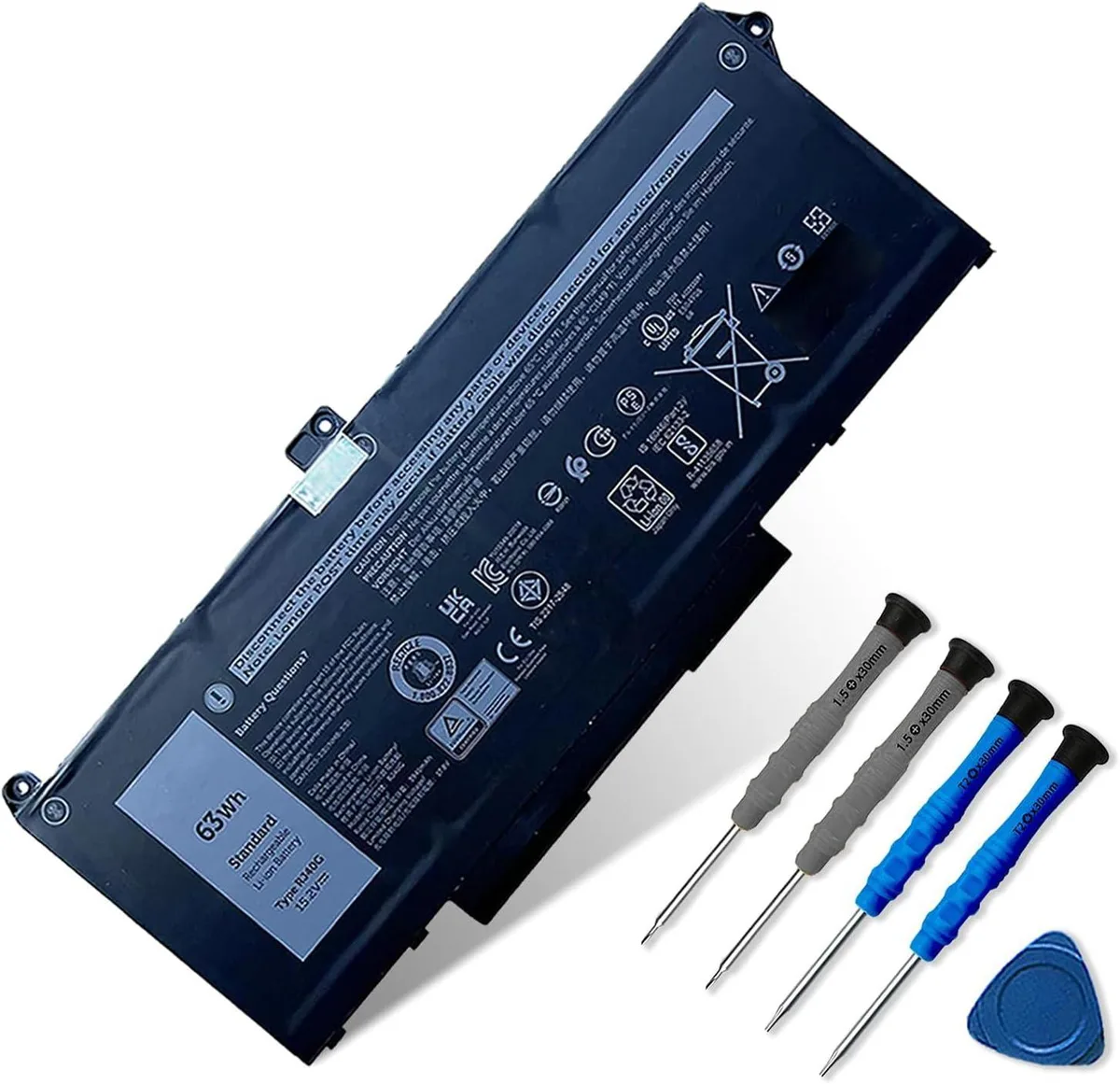 PISKEKAT PISKEKAT RJ40G 63Wh laptop battery — product photo