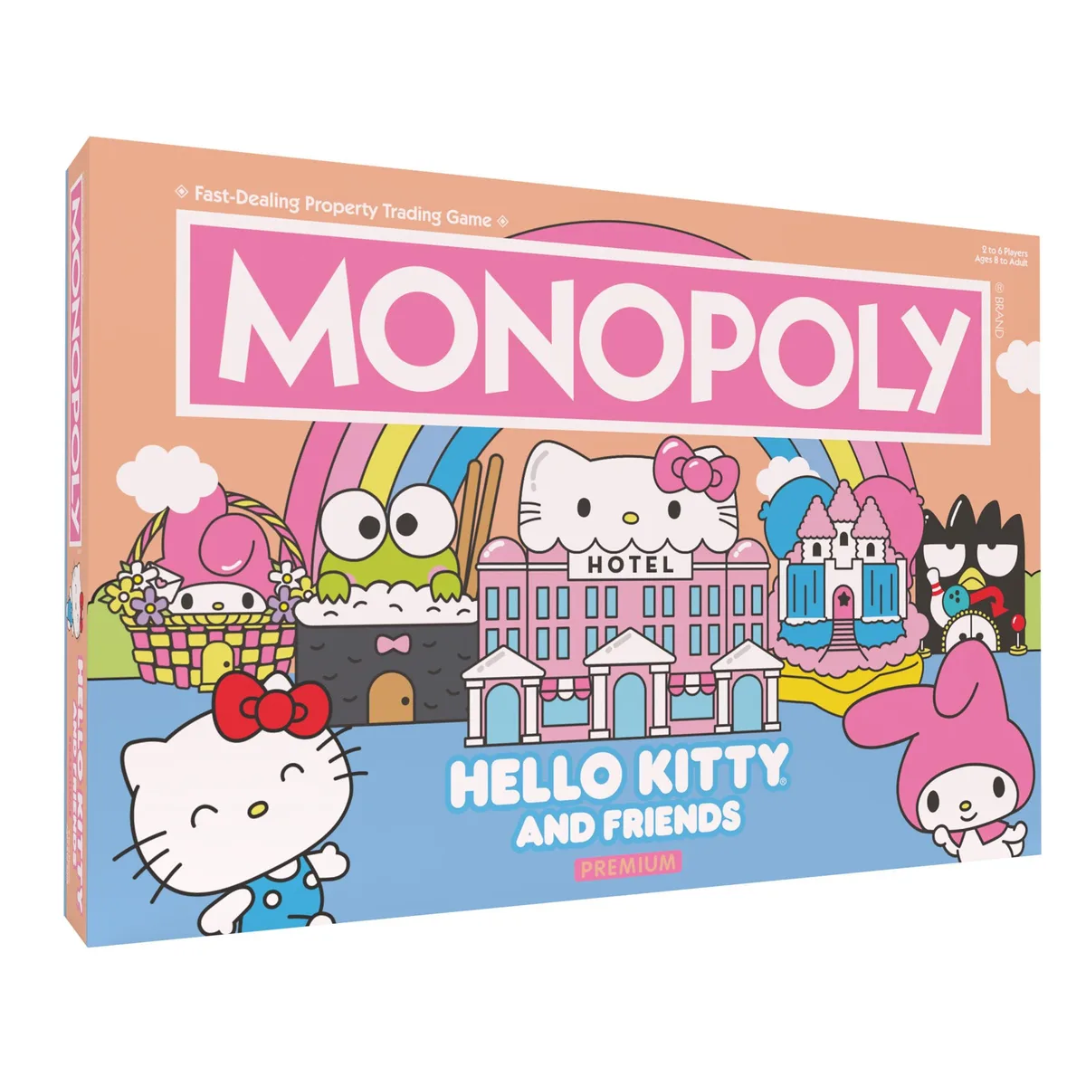USAopoly USAopoly Monopoly: Hello Kitty and Friends Premium Edition game — product photo
