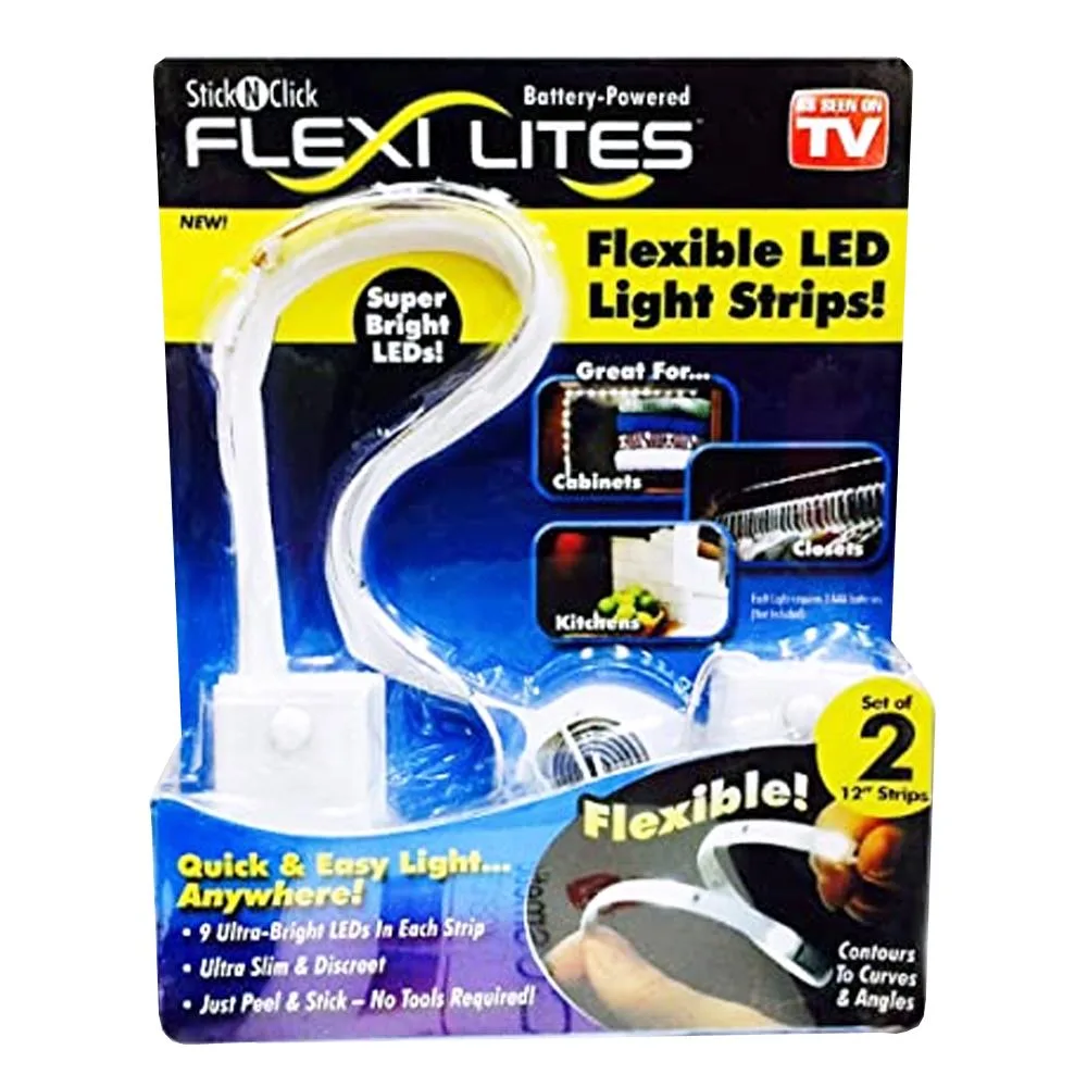 Ontel Ontel Flexi Lite LED Flex Light Strip with Remote 20 lumen 100 hour — product photo