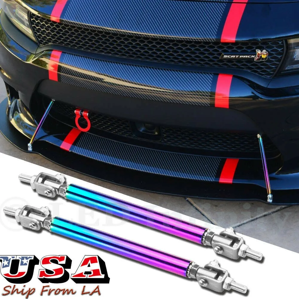 SIMPLEX TECHNOLOGY CO., LIMITED SIMPLEX TECHNOLOGY CO., LIMITED Front Bumper Lip Splitter Strut Rod Tie Support Bars Neo exterior care — product photo