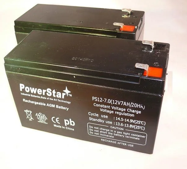 BatteryJack inc. BatteryJack inc. 12V 7A UPS Replacement Battery APC RBC5 RBC9 RBC22 RBC32 RBC33 ZEUS PC7-12 — product photo