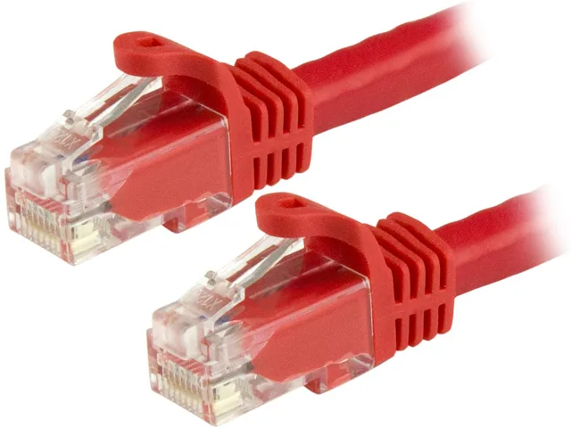 STARTECH STARTECH N6PATCH5RD 5 ft Cat6 network ethernet cable red — product photo