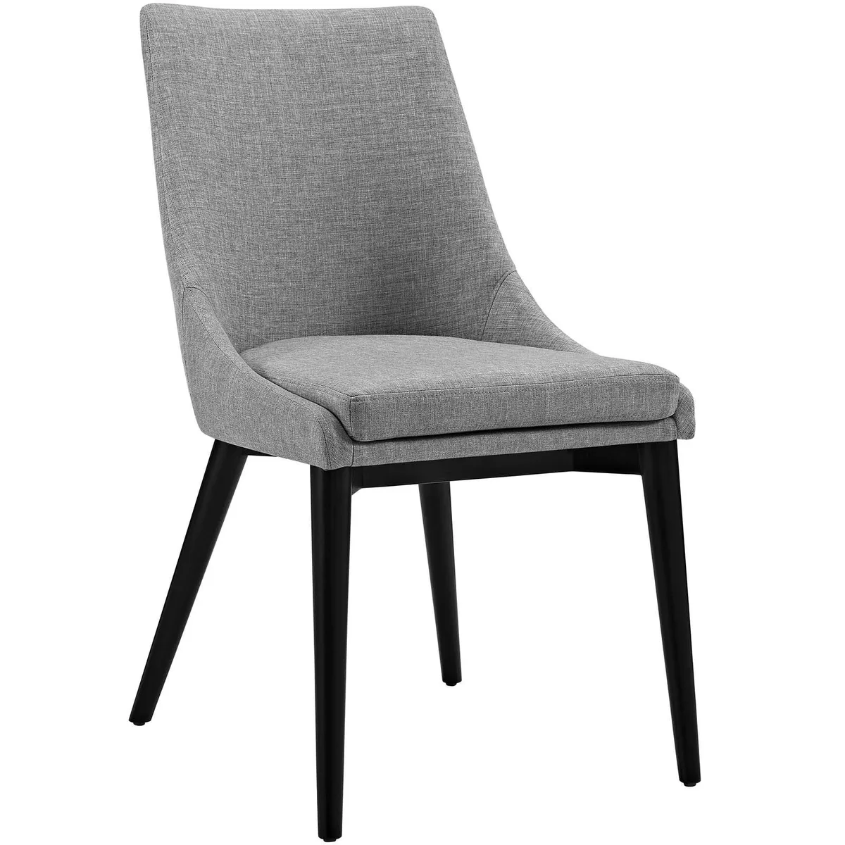 Modway Furniture Modway Furniture Viscount Fabric Dining Chair Light Gray — product photo