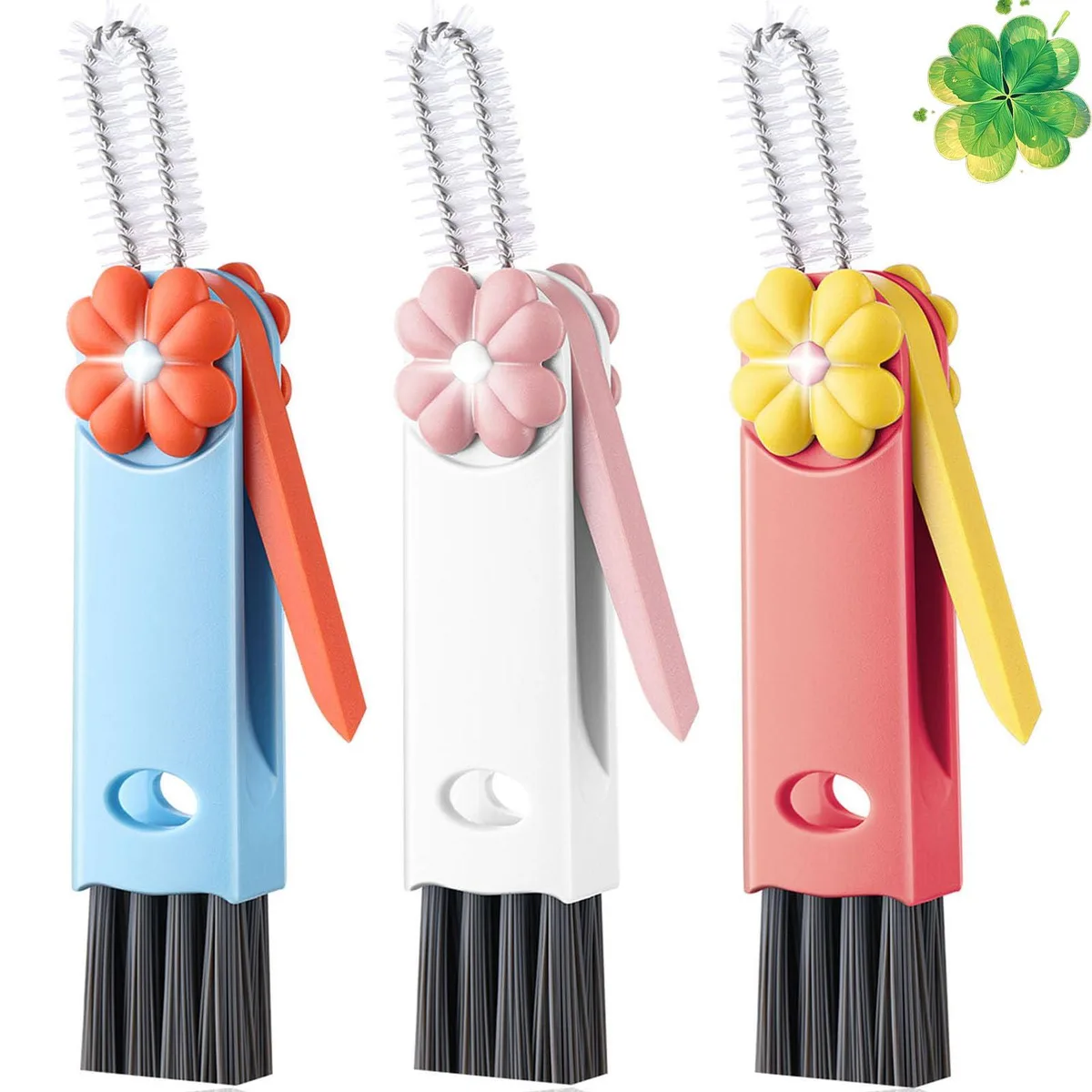  3-in-1 Cleaning Brush Set 3 PCS — product photo
