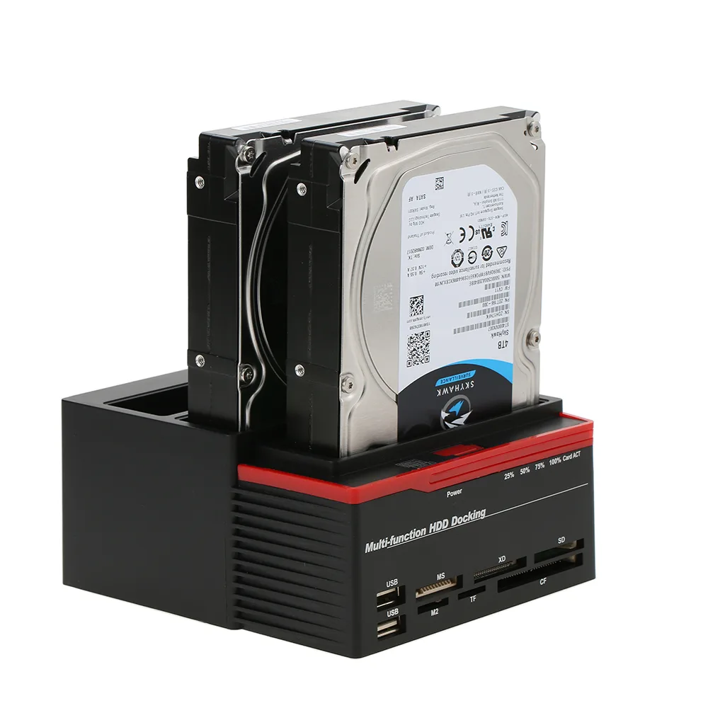 KuWfi KuWfi HD02 2.5/3.5 SATA Dock with IDE &amp; Card Reader — product photo