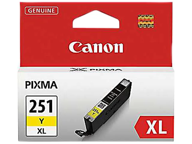 Canon Canon 6451B001 CLI-251XL Yellow Ink Cartridge (genuine brands) — product photo