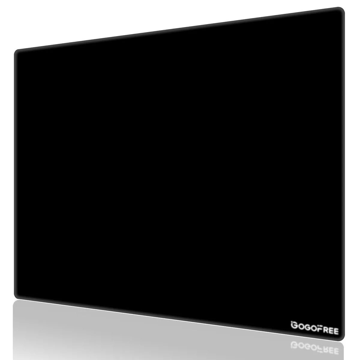  WIYIXI Glass Gaming Mouse Pad Black 15.7 x 11.8 in — product photo