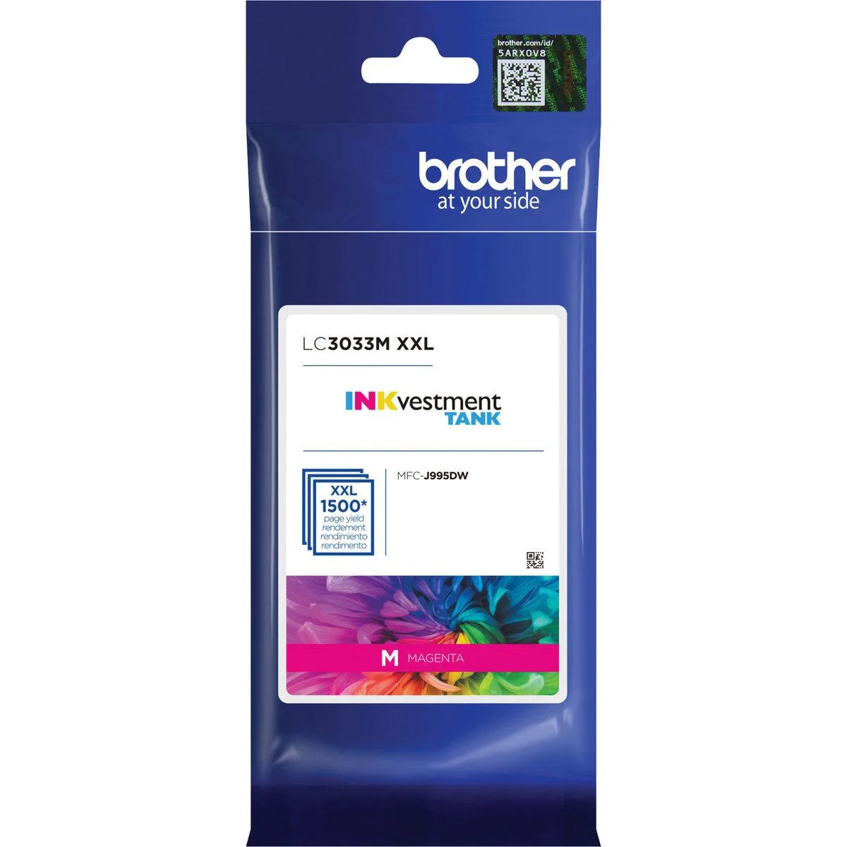 Brother Brother LC3033 Super High Yield INKvestment Tank Ink Cartridge Magenta 1500 Pages — product photo