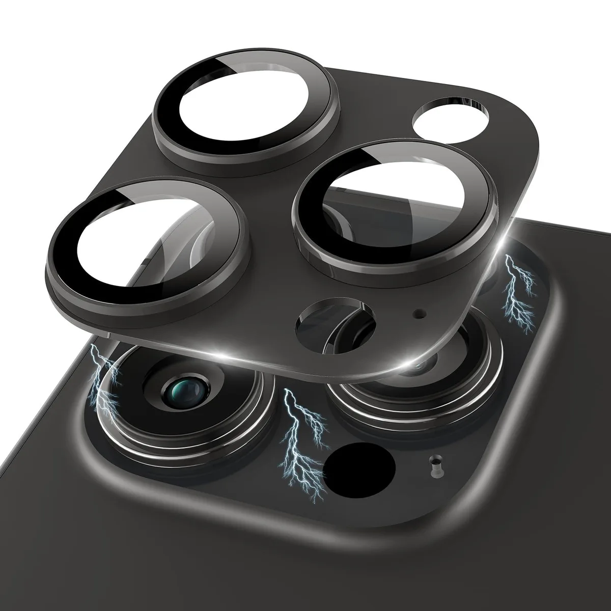 Kanosan FYX-2471001 Metal Camera Lens Protector Black — product photo