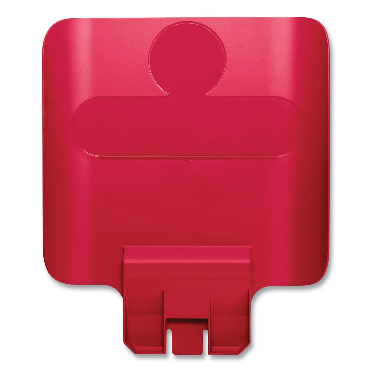 Rubbermaid Rubbermaid 2007905 Slim Jim Recycling Station Billboard Red indoor maintenance — product photo