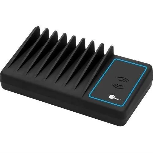 SIIG, Inc SIIG, Inc AC-PW1H11-S1 10-Port USB-A/C Wireless Charging Station — product photo