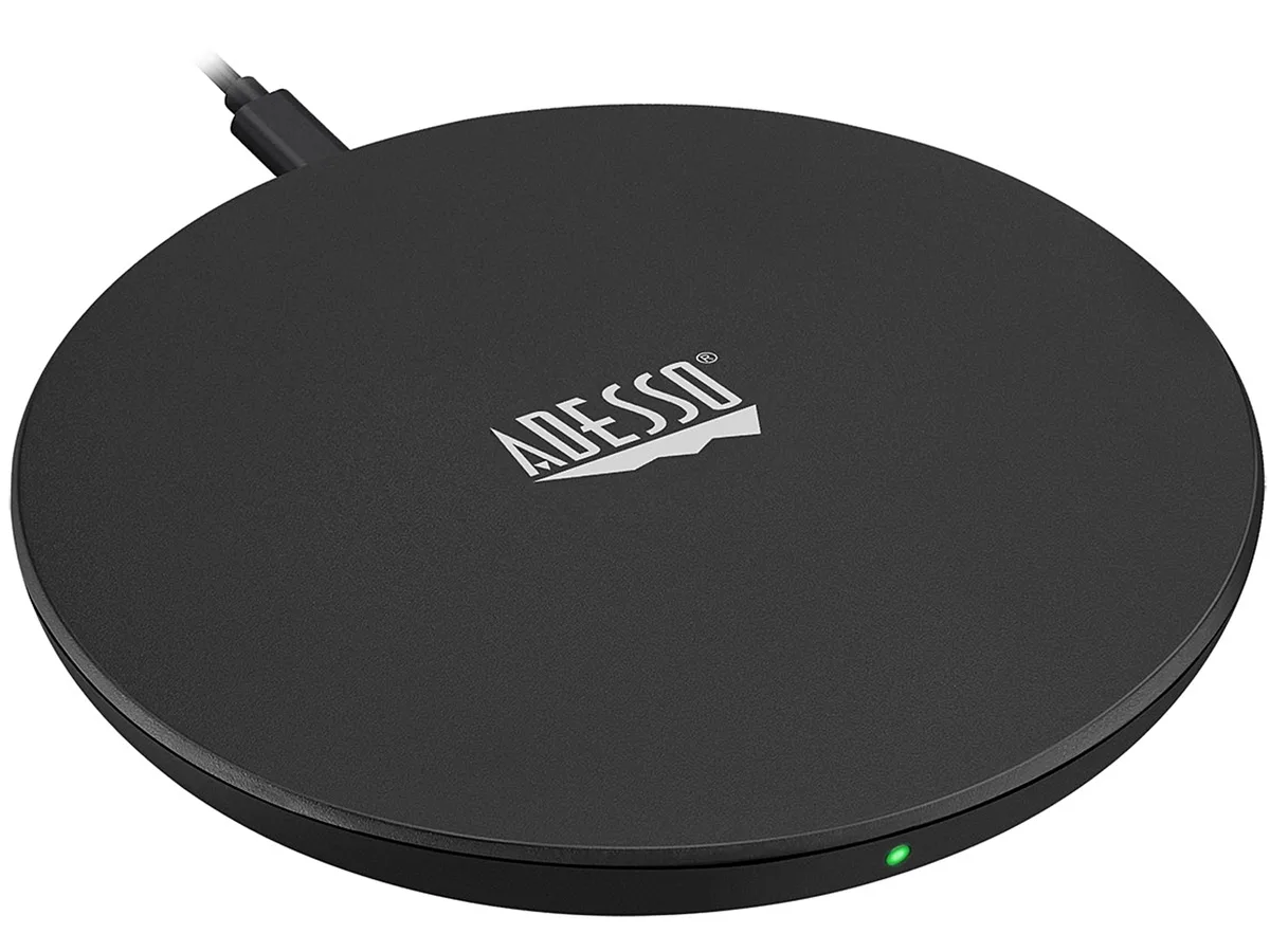 Adesso Adesso AUH-1010 Black 10W Qi Wireless Charger — product photo