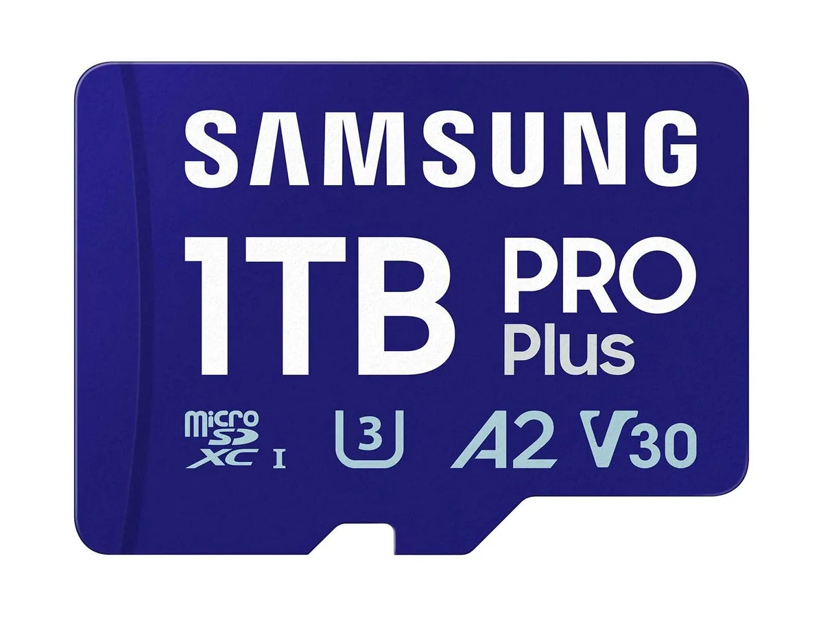 SAMSUNG SAMSUNG PRO Plus microSD Card Reader 1TB 180MB/s UHS-I U3 V30 A2 — product photo