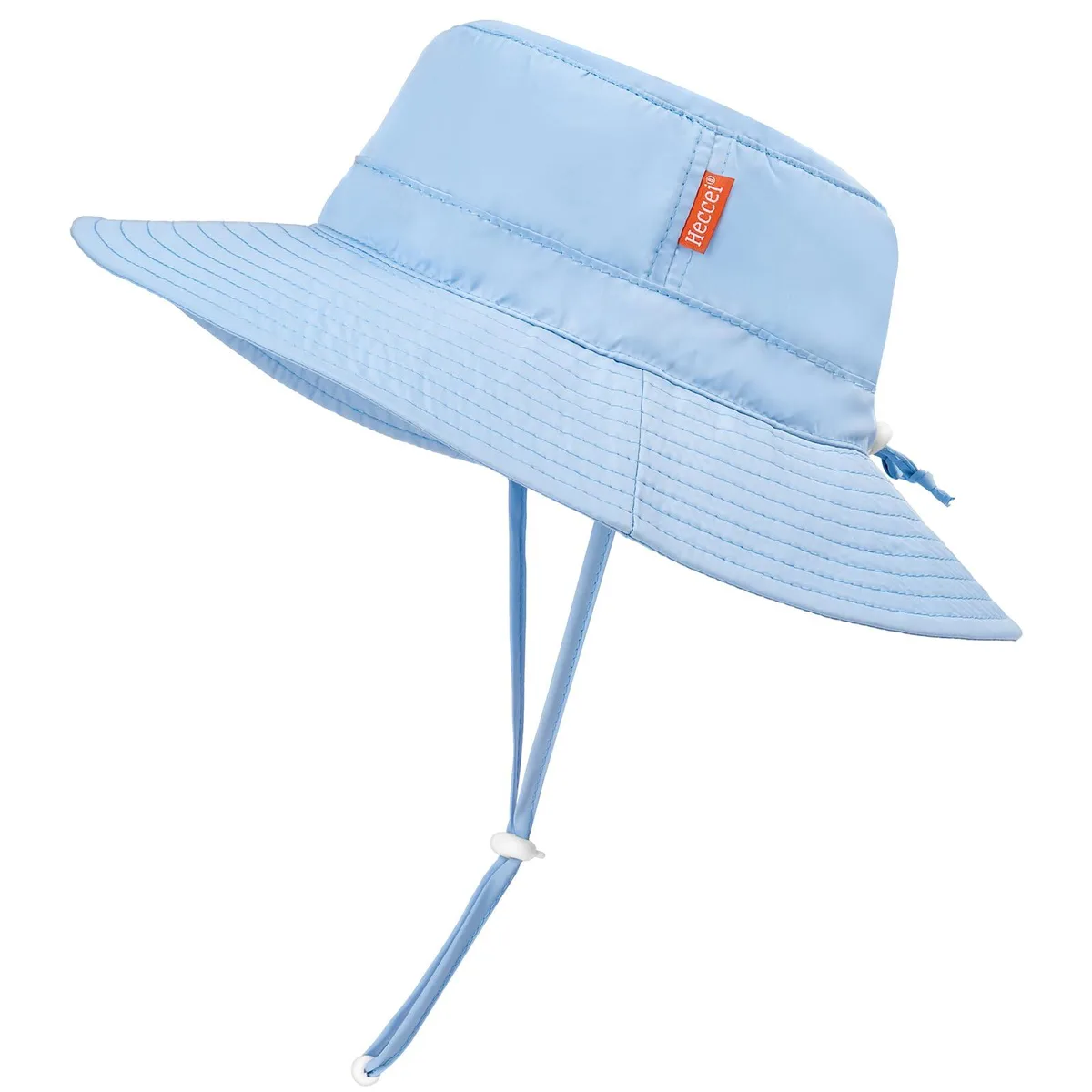 HECCEI DryShade PackNest Baby Sun Hat UPF 50+ 6-24 Months Blue — product photo