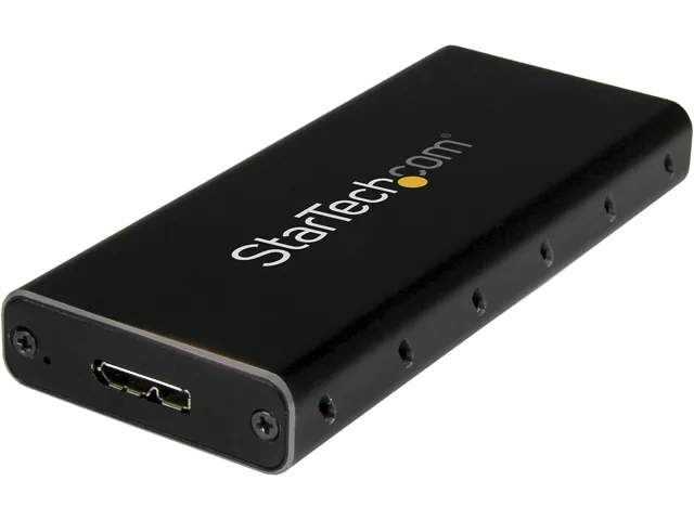 STARTECH STARTECH SM21BMU31C3 M.2 SATA Drive Enclosure USB 3.1 Gen 2 10Gbps — product photo