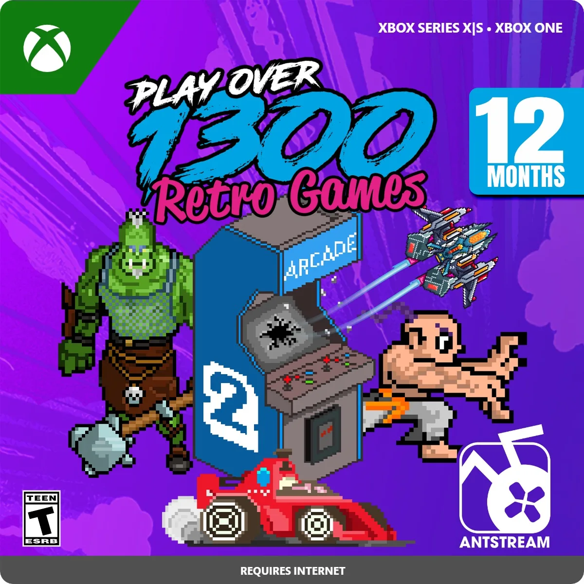 Microsoft Microsoft 6JN-00216 Antstream Arcade downloadable game — product photo