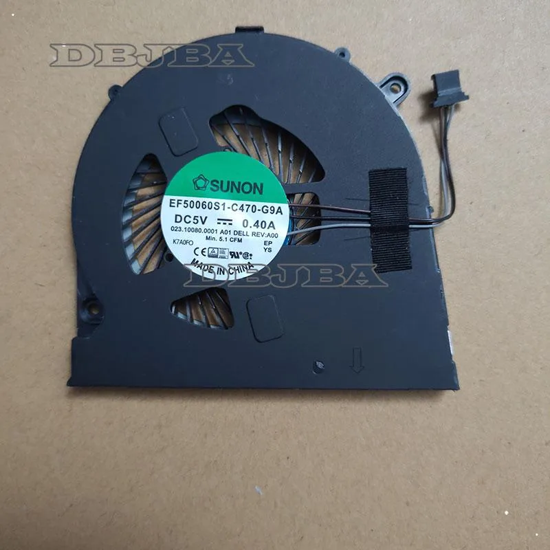 DBTLAP DBTLAP CPU cooler for Dell Latitude 15 3580 E3580 EF50060S1-C470-G9A 0X6K70 X6K70 laptop cooling pad — product photo