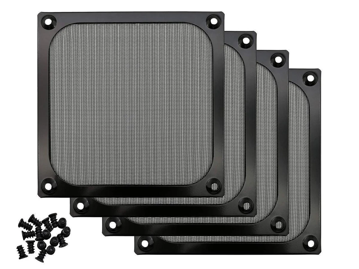 BONAEVER BONAEVER 4 Pack 120mm Fan Filter Grills — product photo