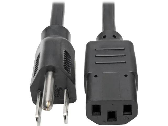 Tripp Lite Tripp Lite P006-025 Computer Power Cord 25 ft 18 AWG NEMA 5-15P to IEC-320-C13 10A 125V — product photo