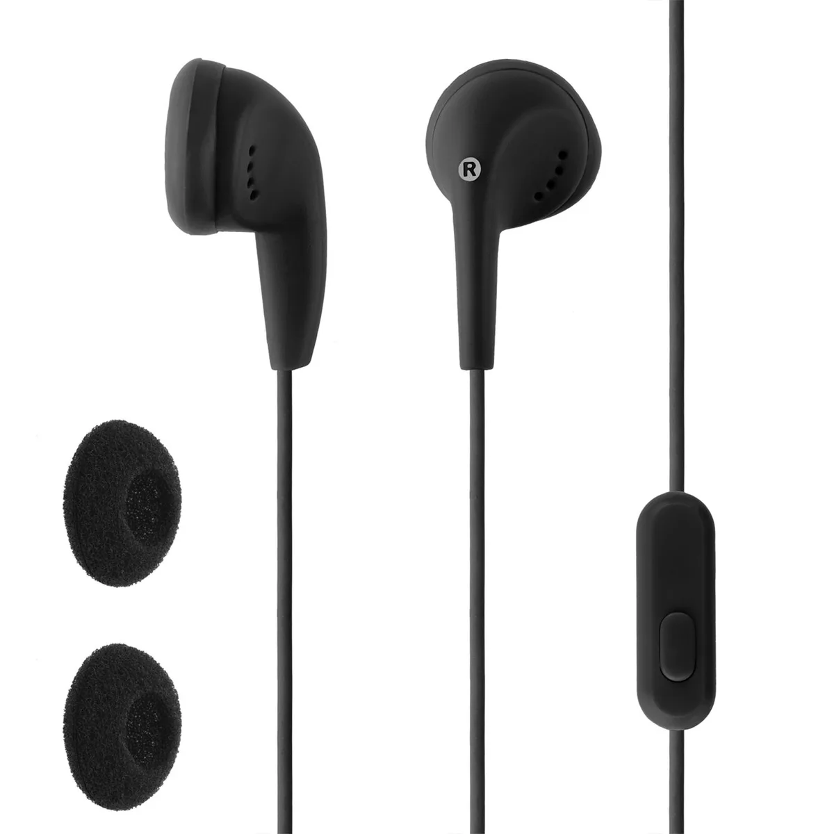 Circuit City Circuit City CCEB13 Wired Earbuds with Mic and Remote Black — product photo